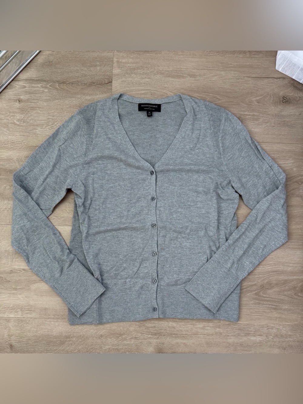 Banana Republic Premium Luxe Yarn Grey Cardigan